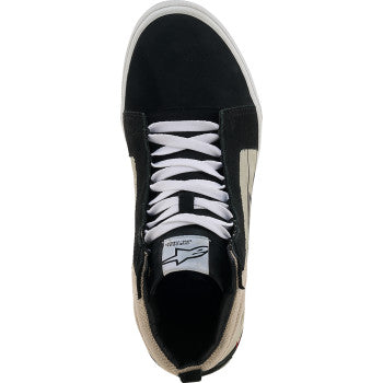 ALPINESTARS Ride-63 Leather Shoes - Black/Cool Gray/White - US 10.5 2540926-1471-105