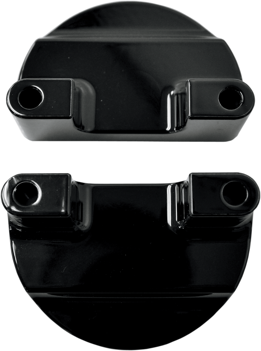 Adaptadores de guardabarros a horquilla DRAG SPECIALTIES - Negro brillante 1410-0065