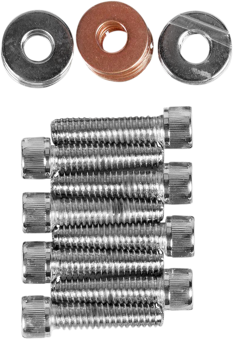 Caja de balancines de cabeza hueca con arandelas V2 MK123 de DRAG SPECIALTIES