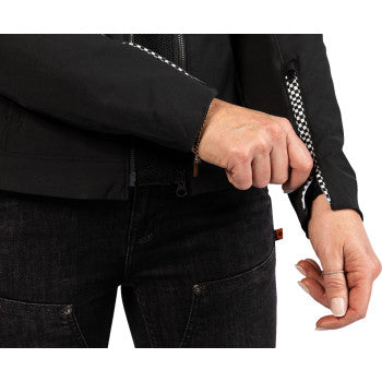 ICON Women's Hella 4™ Jacket - Black - Medium 2822-1678