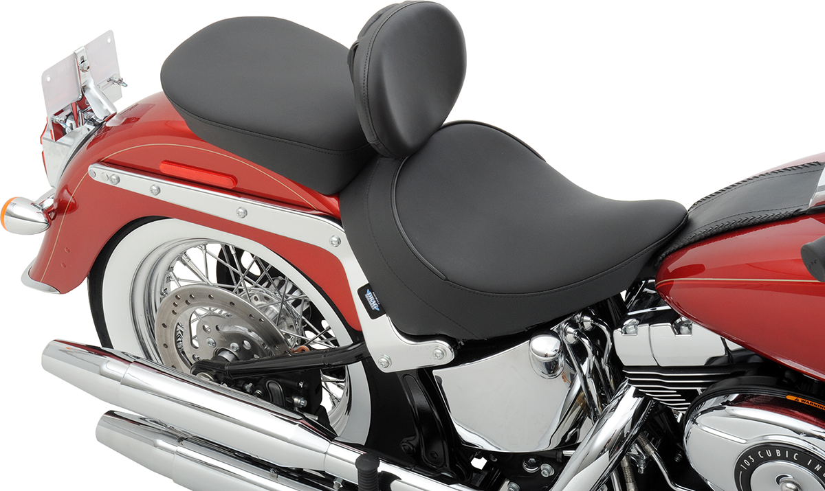 Asiento individual DRAG SPECIALTIES - Liso - Respaldo - FLST '07-'17 0802-0806