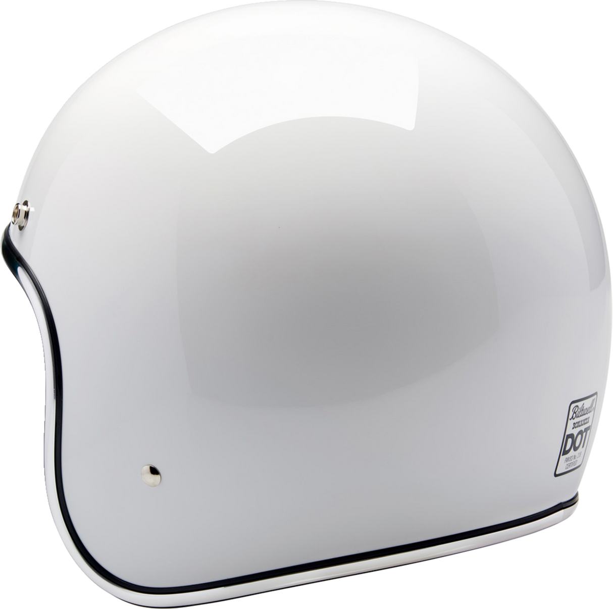 Casco BILTWELL Bonanza - Blanco brillante - XS 1001-164-201