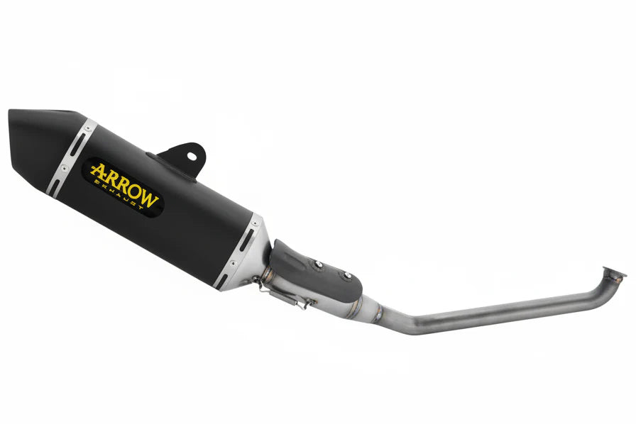 Escape Arrow Zontes ZT125-U E5+ 2025 Icon de aluminio oscuro - 77505akn