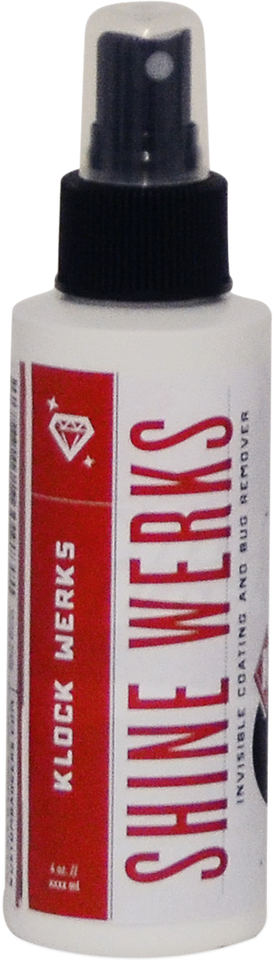 Limpiador KLOCK WERKS Shine Werks - 4 onzas líquidas estadounidenses - paquete de 12 KWK-SHINE-4OZ-12