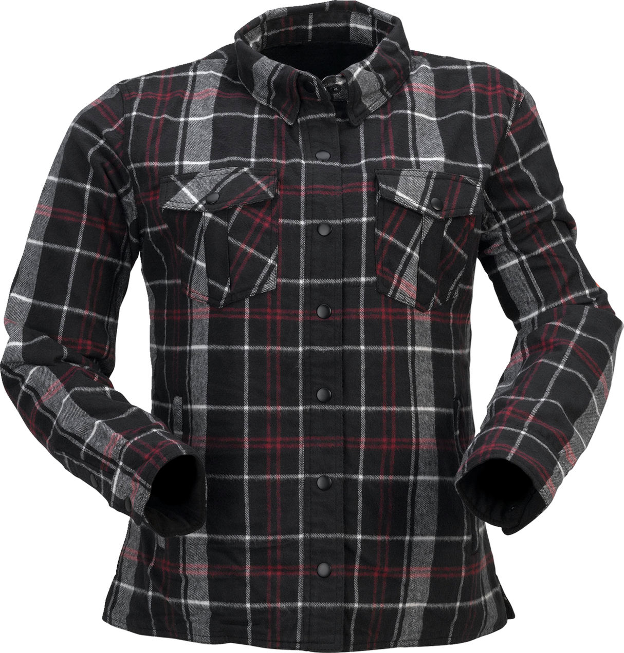 Camisa Timberella Z1R para mujer - Rosa/Gris - Talla grande 2840-0168