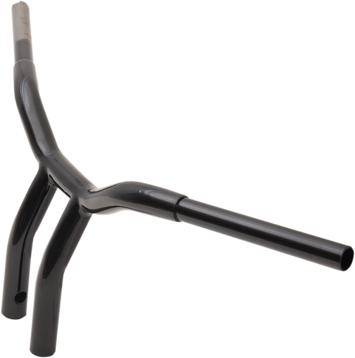 Manillar LA CHOPPERS - Kage Fighter - Una pieza - Curvado - 10" - Negro LA-7338-10B