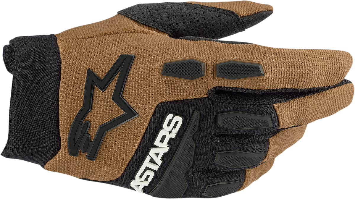 Guantes ALPINESTARS Full Bore - Camel/Negro - Grandes 3563622-879-L