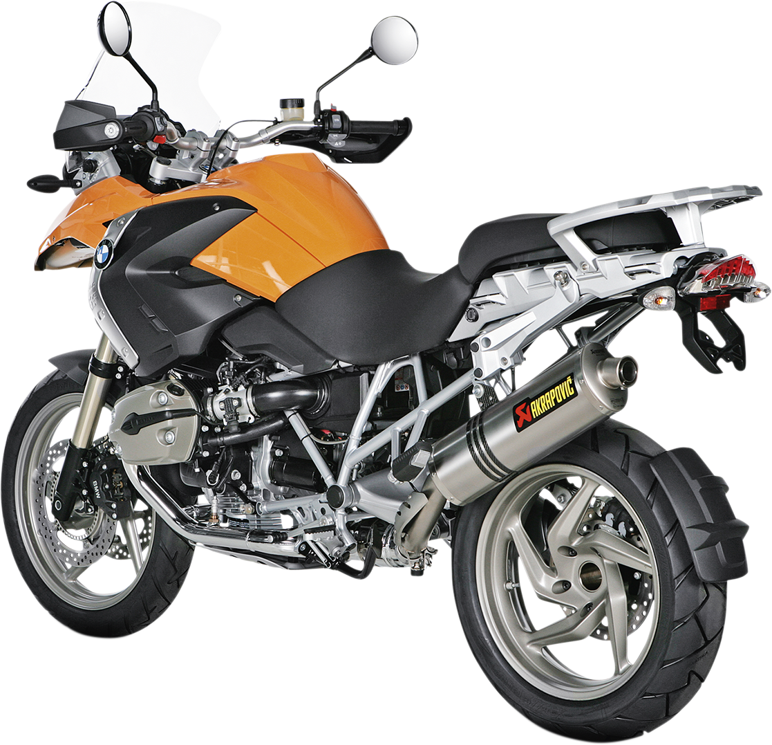 AKRAPOVIC Muffler - Titanium R1200 GS 2004-2009 S-B12SO2-HLTT 1811-2596