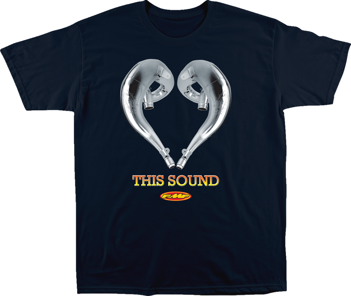 Camiseta FMF Love Sound - Azul marino - Talla mediana SP23118915NVYM 3030-23093