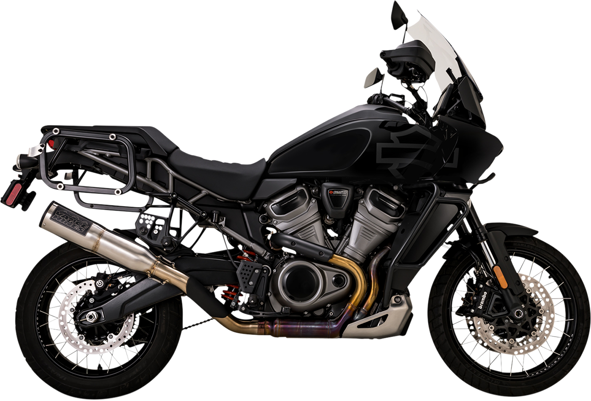 Vance & Hines Exhaust for Harley Davidson Pan America 2021-2024 Adventure Hi-Output 450 Slip-On Muffler 16533