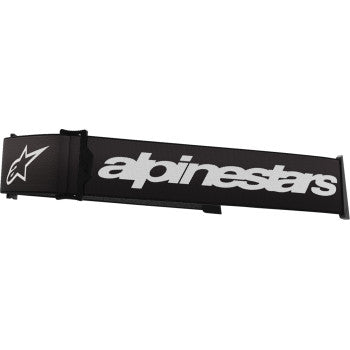 Correa para gafas ALPINESTARS Supertech - Negro/Blanco 9400125-12