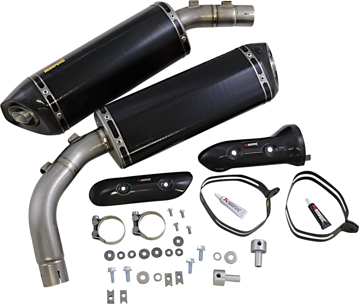 Silenciadores AKRAPOVIC - Fibra de carbono YZF-R1 2009-2014 S-Y10SO10-HZC 1811-2981