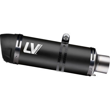 3389EBU LEOVINCE GP Corsa EVO Slip-On Muffler - Black Edition - Ninja/Z 400 2018-2023 1811-4736