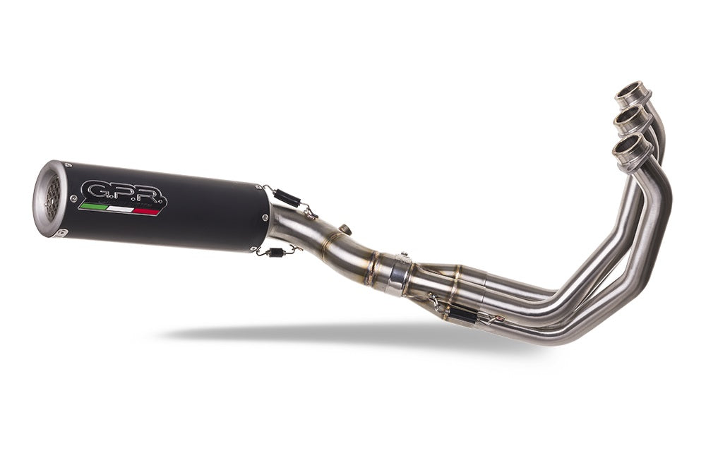 Escape completo GPR M3 negro titanio para Triumph Trident 660 2021-2024