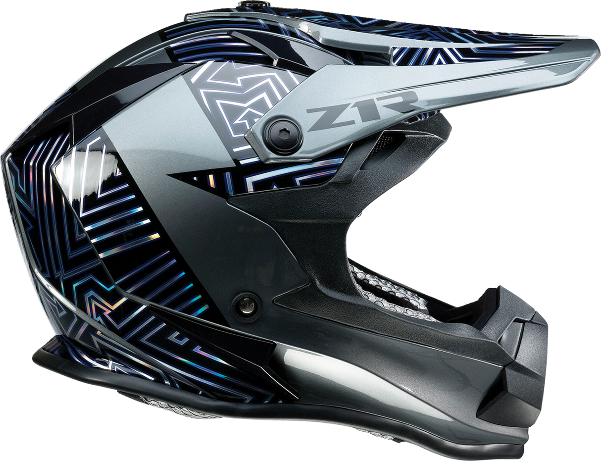 Casco de motocicleta juvenil Z1R FI - Lumen - MIPS - Iridiscente - Mediano 0111-1521
