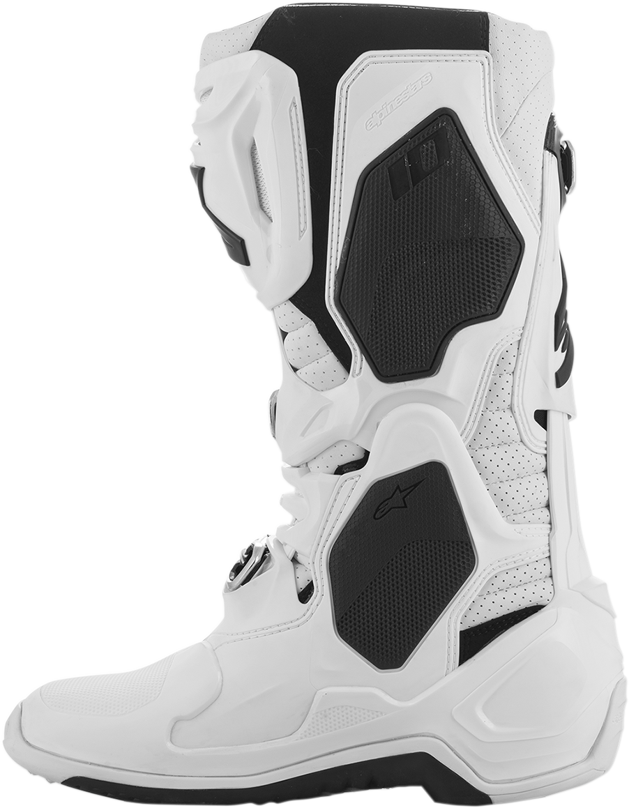 Botas ALPINESTARS Tech 10 Supervented - Blanco - Talla 10 de EE. UU. 2010520-20-10