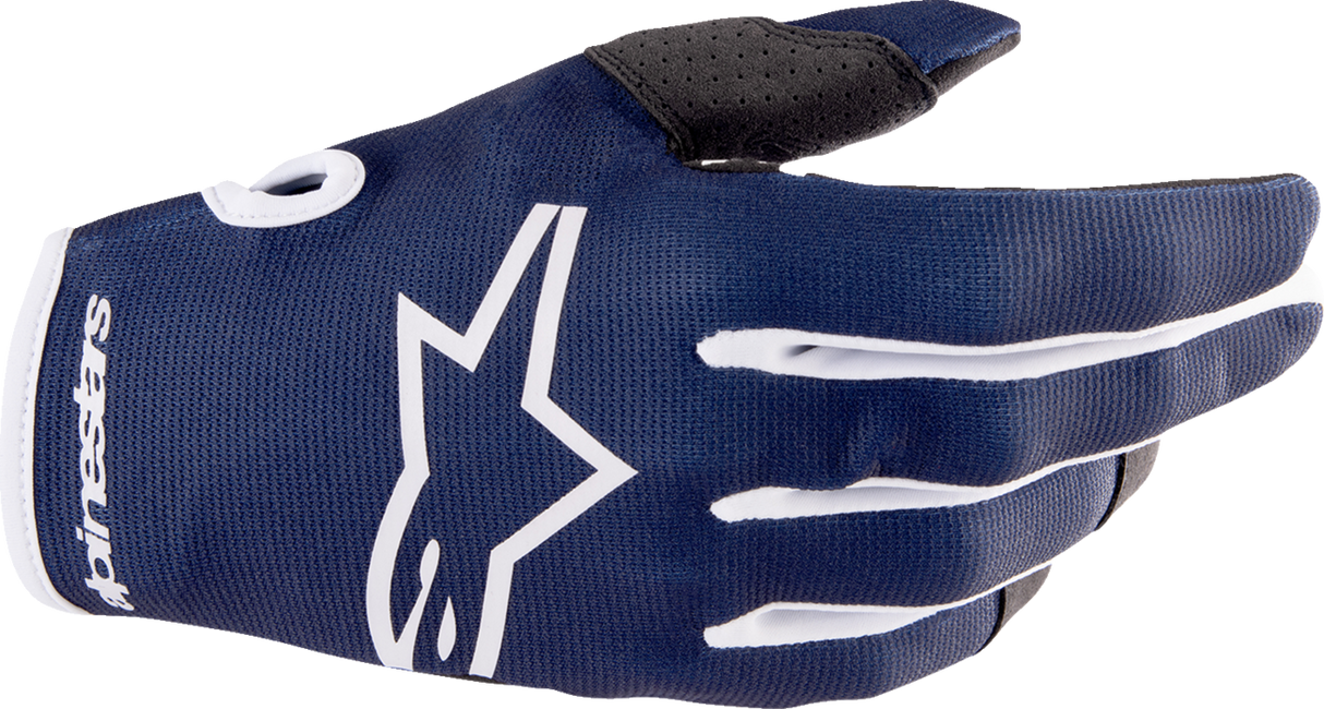 Guantes ALPINESTARS Radar - Azul marino/blanco - Medianos 3561823-7120-M