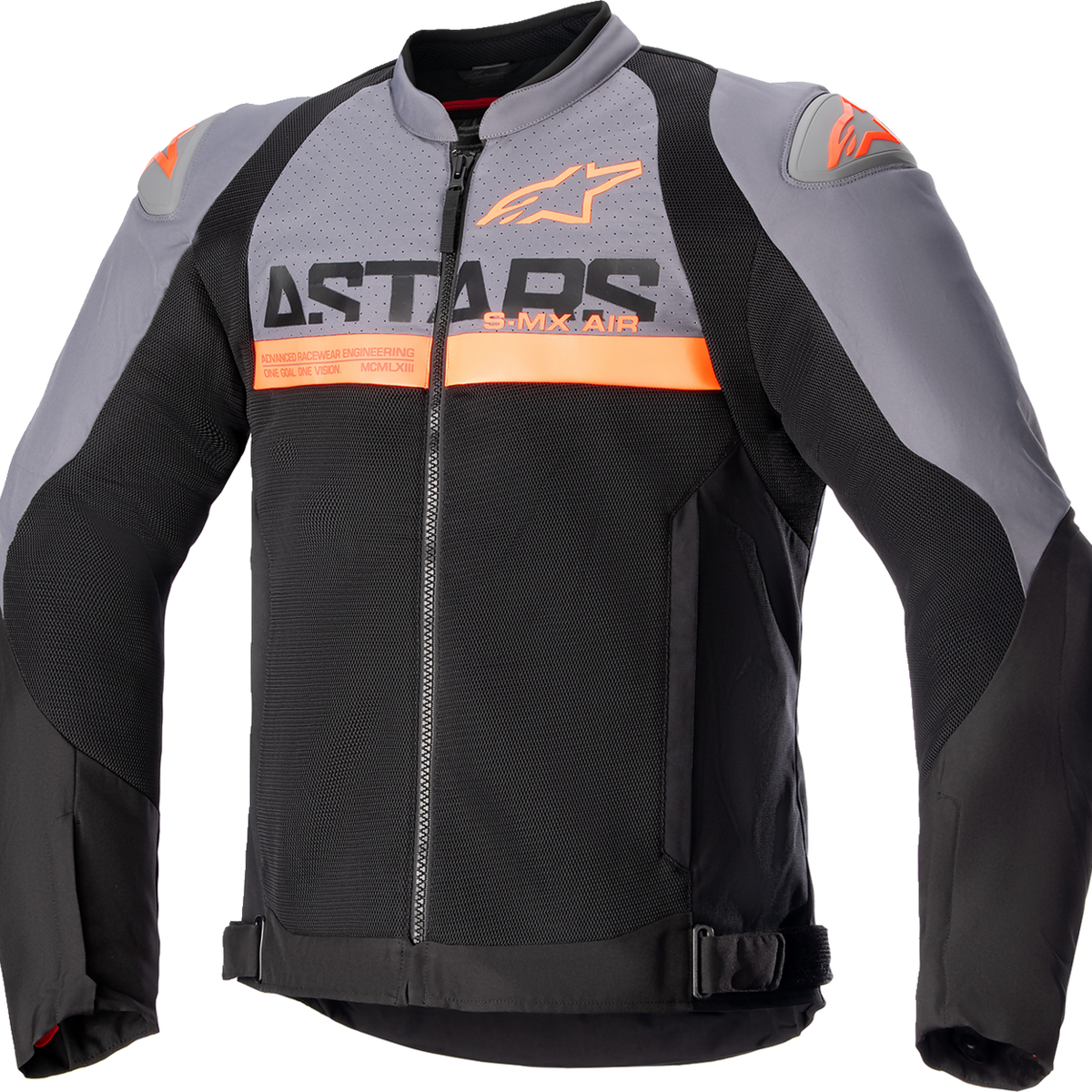 ALPINESTARS SMX Air Jacket - Gray/Black/Orange - Medium 3306523