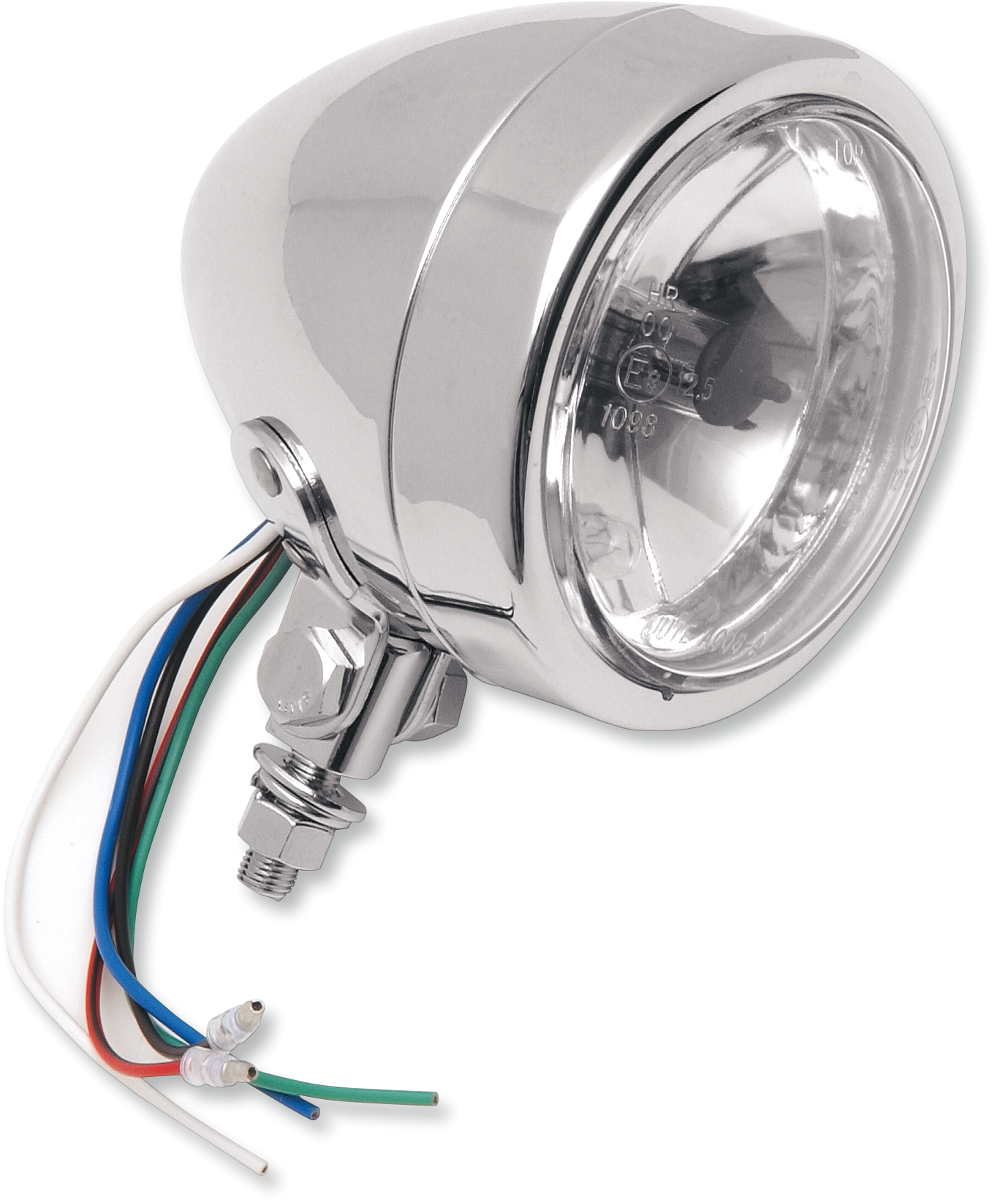 DRAG SPECIALTIES Foco - Liso - Lente transparente ACT HOUSING OD 4.25" 20-6011PA