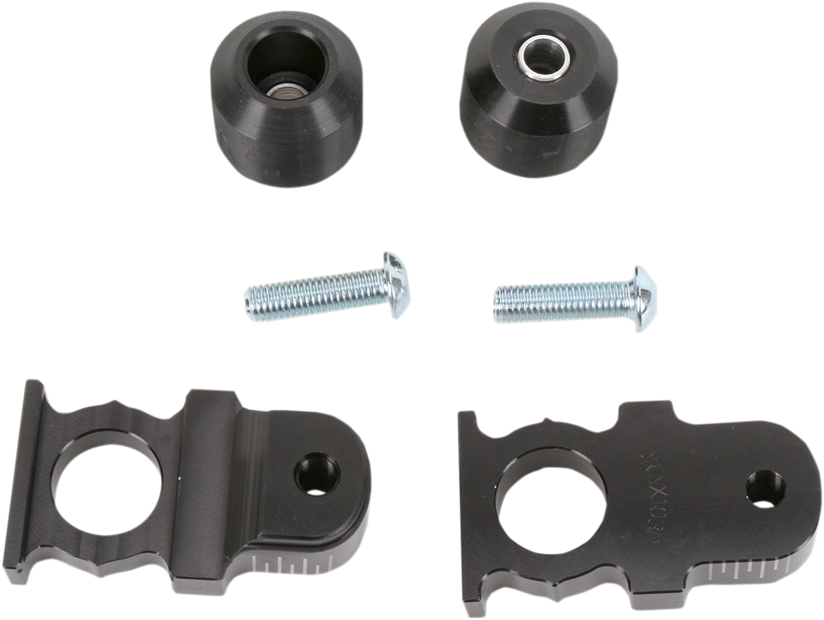 Deslizadores de bloque de eje DRIVEN RACING - Honda - Negro DRAX-103-BK