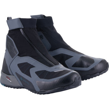 Zapatos ALPINESTARS CR-8 Gore-Tex® - Negro/Gris/Azul - Talla 13.5 (EE. UU.) 2338224128514
