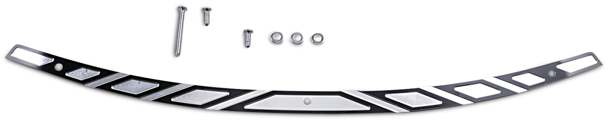 Moldura de parabrisas KLOCK WERKS - Azteca - Contraste negro KWW-01-0359