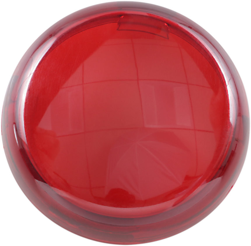 Lente de señal de giro DRAG SPECIALTIES - Roja - '00-'22 162374-HC3