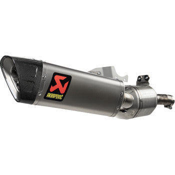 AKRAPOVIC Slip-On Line Muffler - Titanium - BMW F 900 R & F 900 XR 2025 S-B9SO2-HAPLT