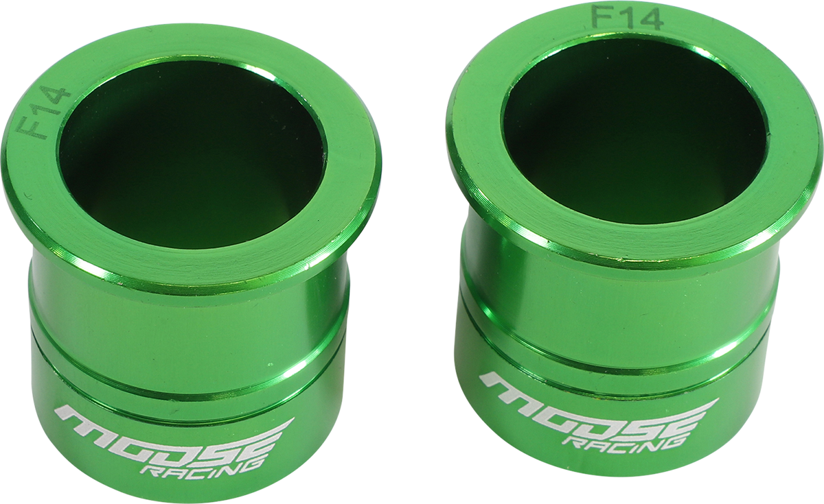 Espaciador de rueda MOOSE RACING Fast - Delantero - Verde - Kawasaki W16-2305GN
