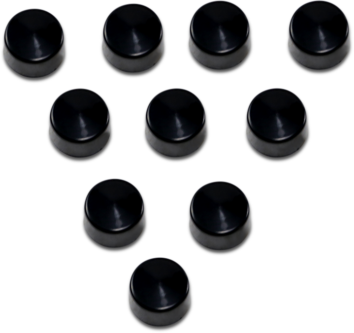 DRAG SPECIALTIES Perno de cubierta de 5/16 con dado Allen negro 352078