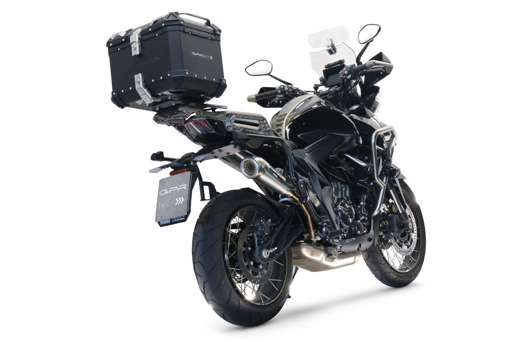 Zontes 350 T2 ADV 2022-2024 Exhaust GPR Slip-on Powercone Evo