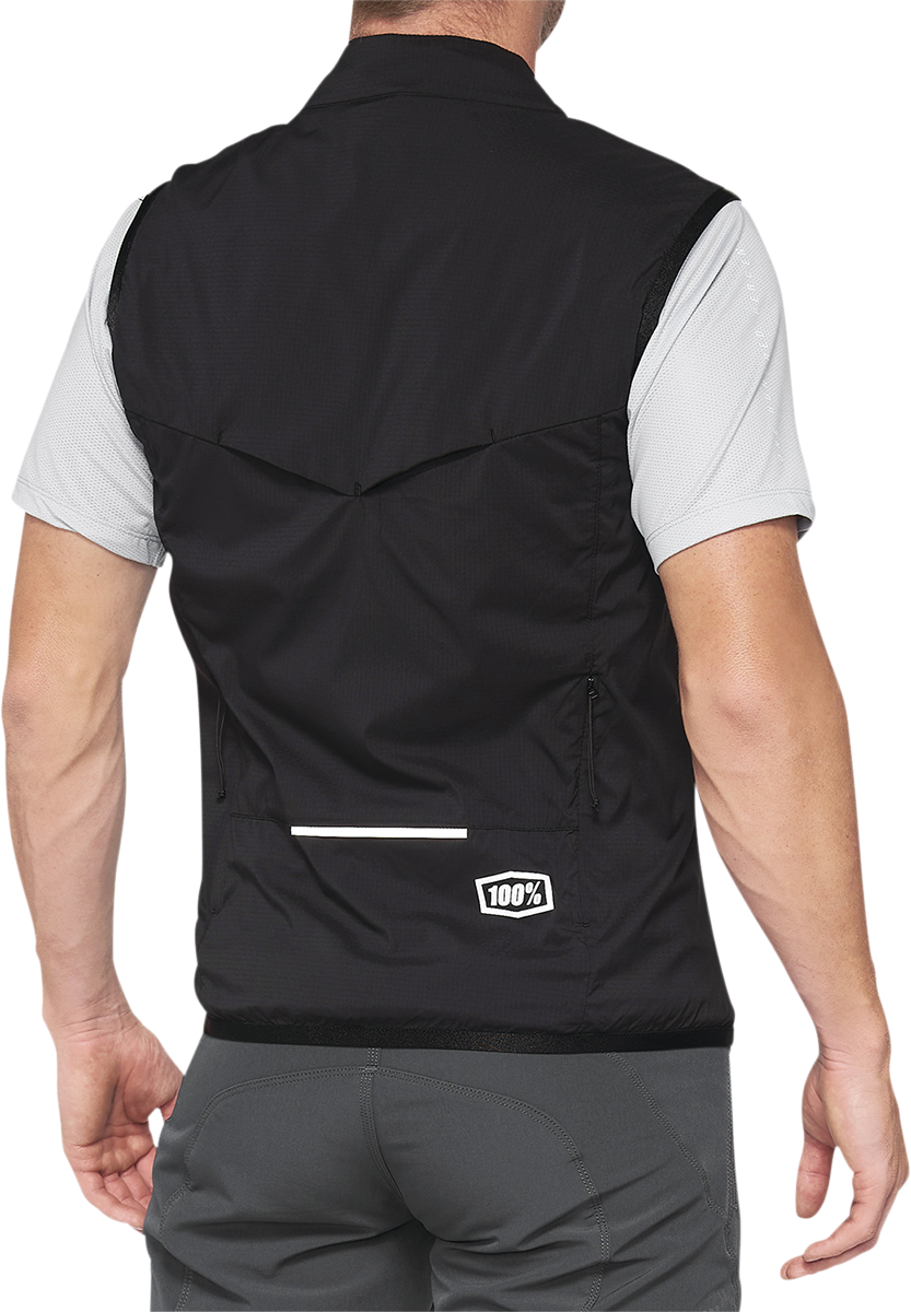Chaleco 100% para pasillo - Negro - Talla grande 40043-00002