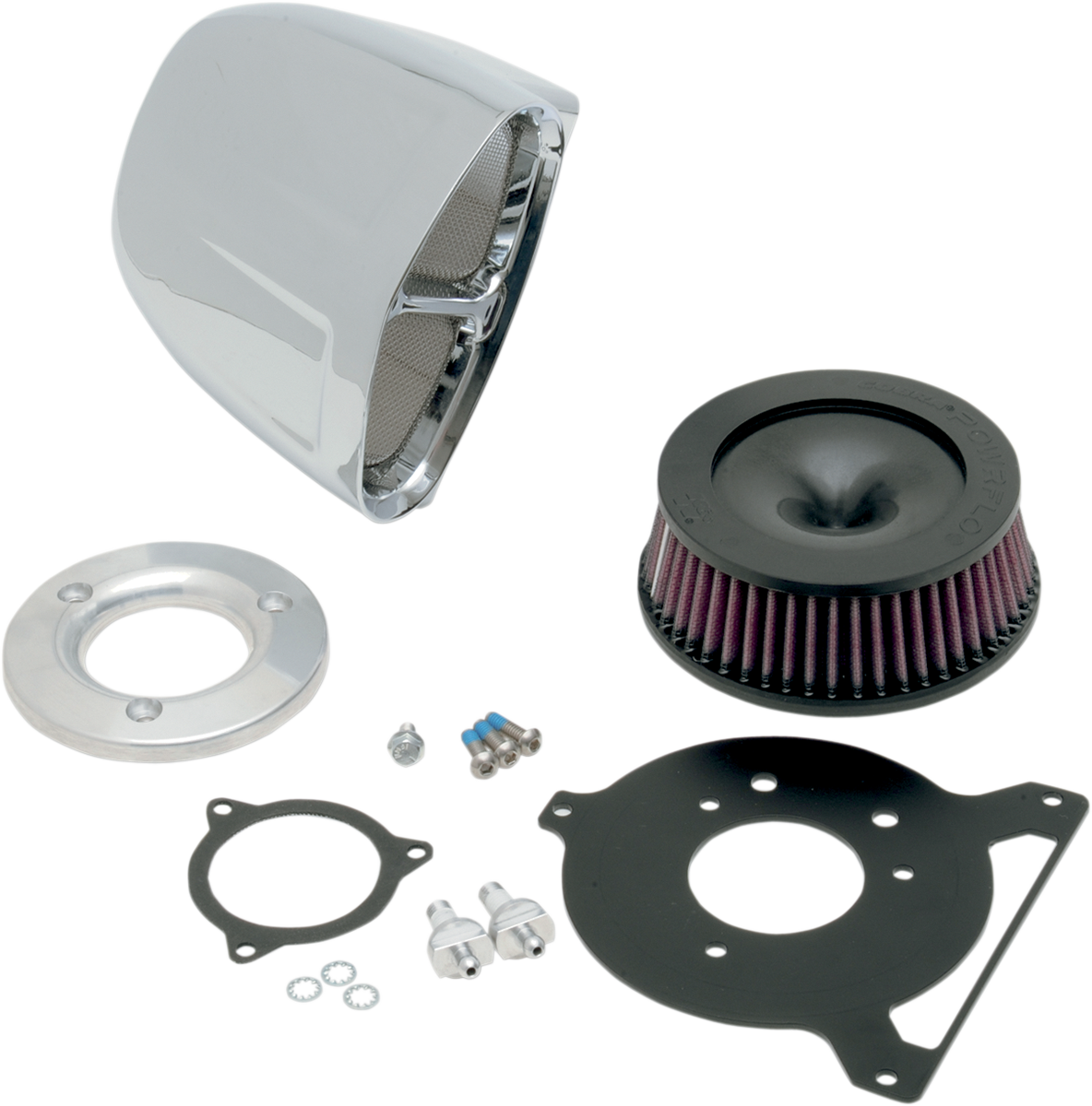 Filtro de aire COBRA Powr-Flo - Cromado - Dresser 606-0100