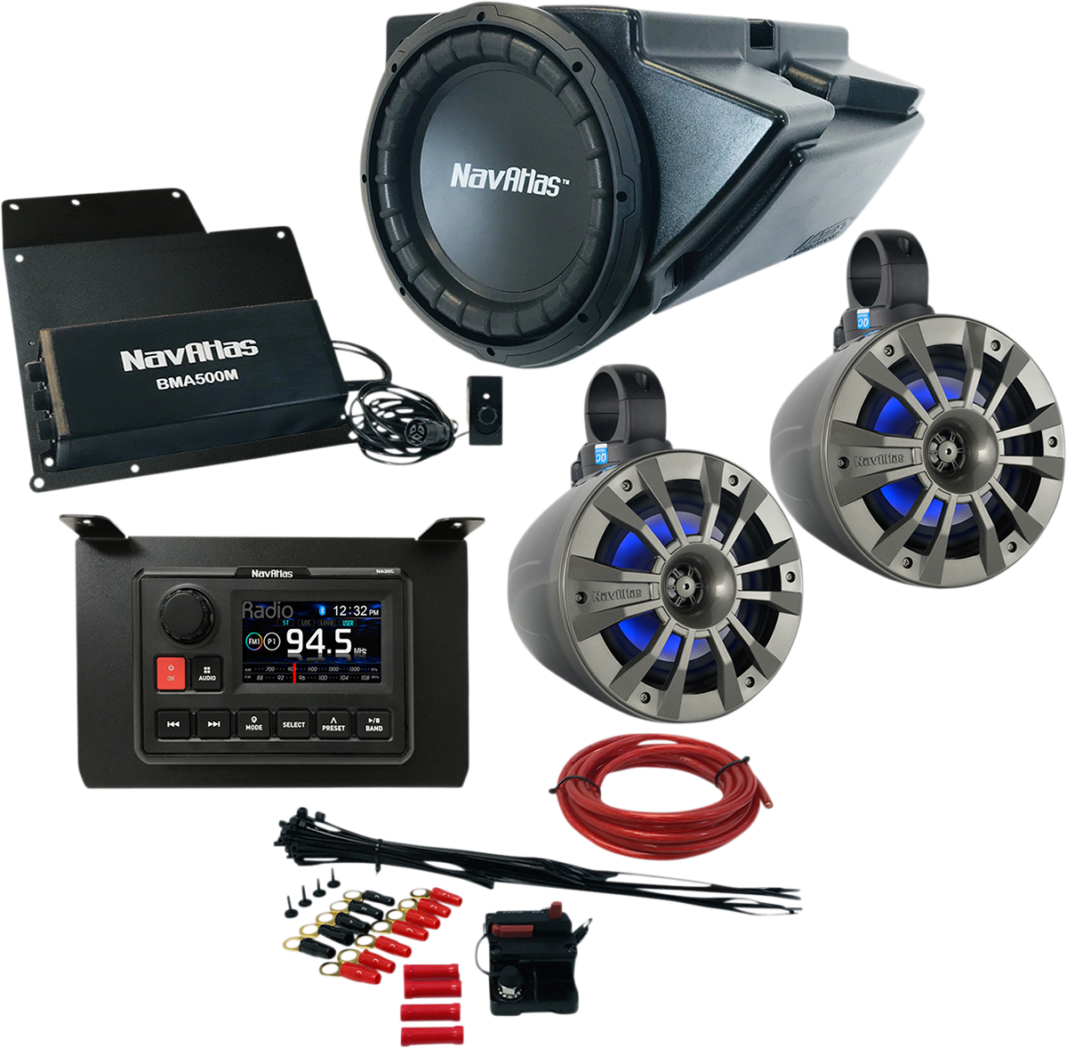 Kit de audio NAVATLAS - Zona 3 - Turbo S RZR1ZONE3S