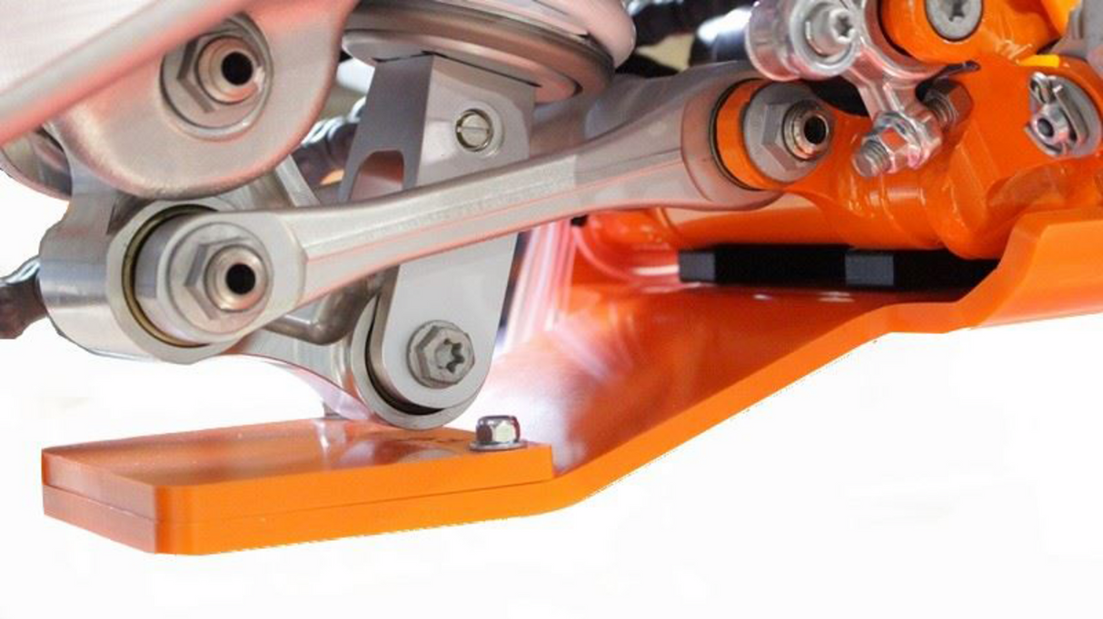 Protector de cárter AXP RACING Xtrem - Naranja - KTM AX1484