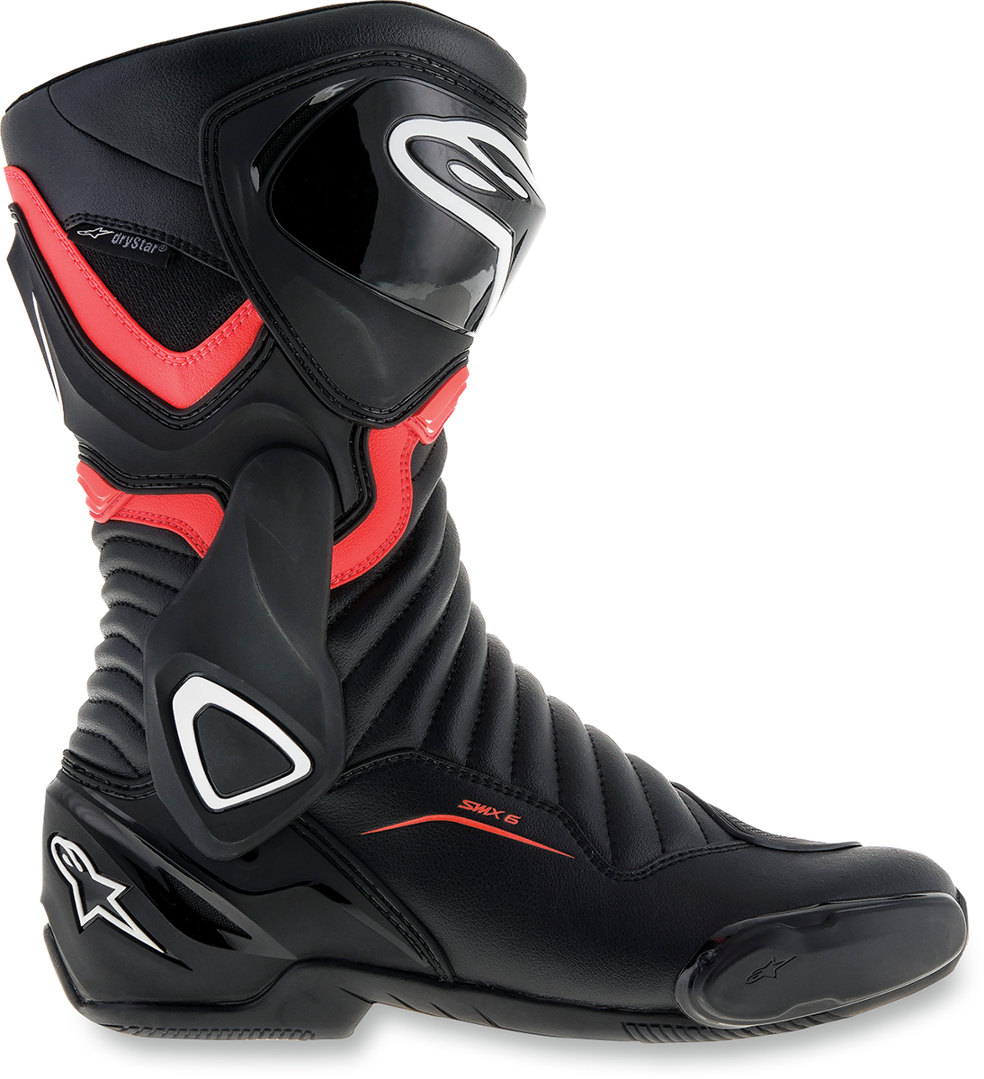 Botas ALPINESTARS SMX-6 v2 Drystar® - Negro/Rojo - Talla 13.5 EE. UU. / 49 UE 2243017-1030-49