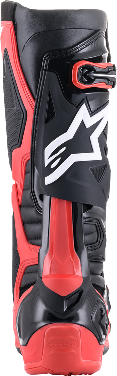 Botas ALPINESTARS Tech 10 Acumen - Negro/Rojo - Talla 11 de EE. UU. 2010020-312-11