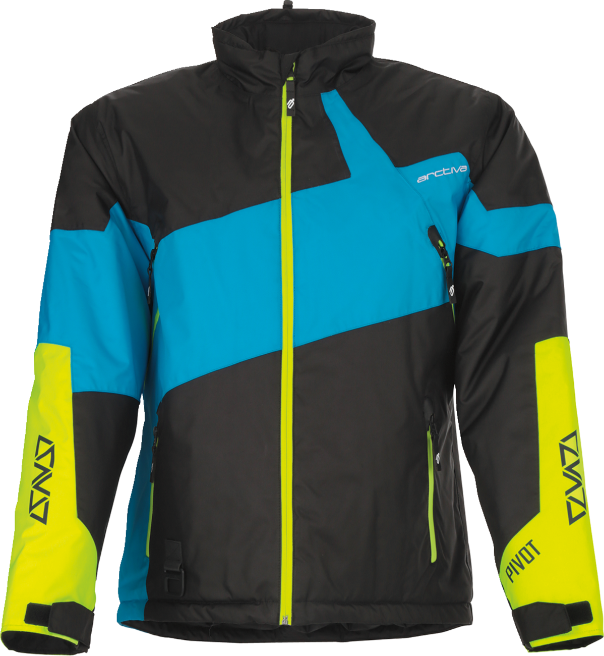 Chaqueta ARCTIVA Pivot 6 - Negra/Azul/Alta Visibilidad - Talla 3XL 3120-2117