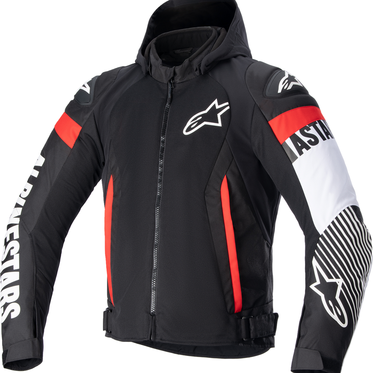 ALPINESTARS Zaca Air Jacket - Black/White/Red - Medium 3306423