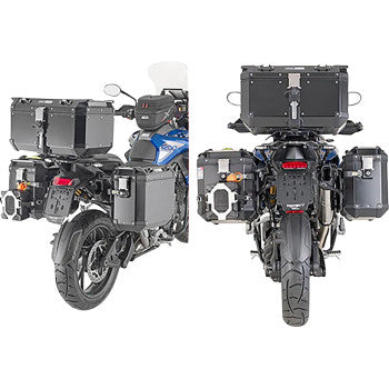Soporte para maletas laterales GIVI - Herrajes para maletas laterales - Negro PLO6422CAM