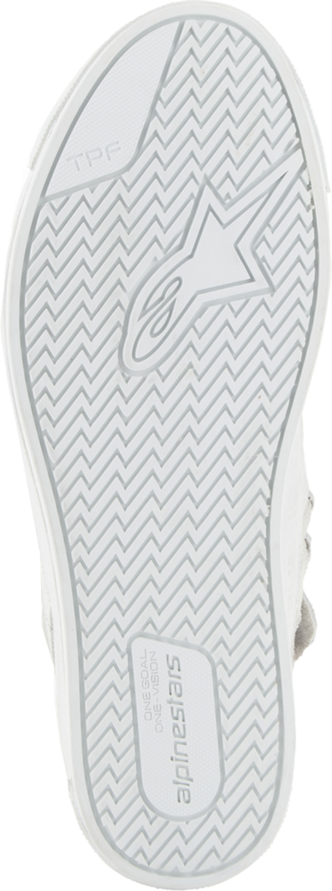 Zapatos ALPINESTARS Stated - Blanco/Gris - Talla 10.5 (EE. UU.) 2540124-2004-10.5