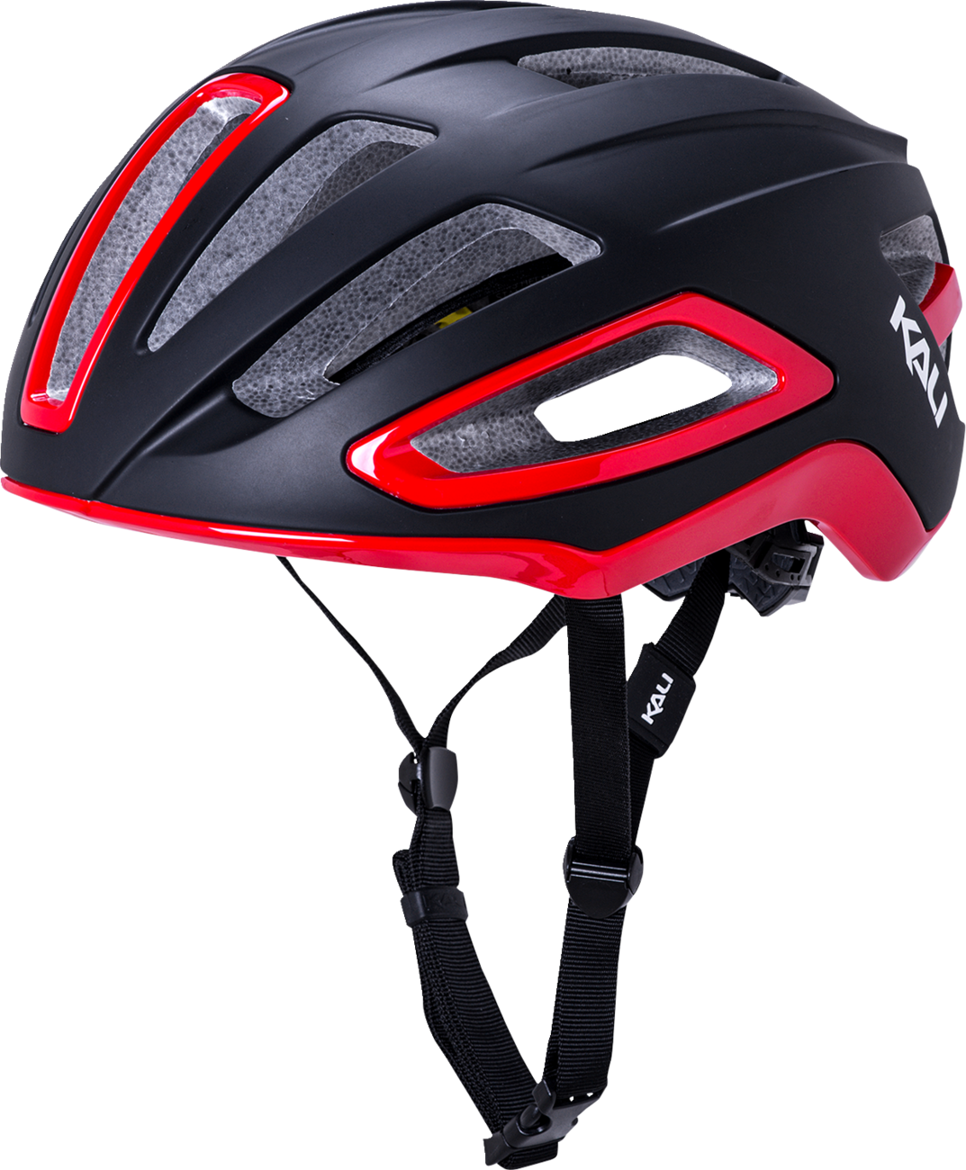 Casco de bicicleta KALI Uno - Negro mate/Rojo - L/XL 0240921127
