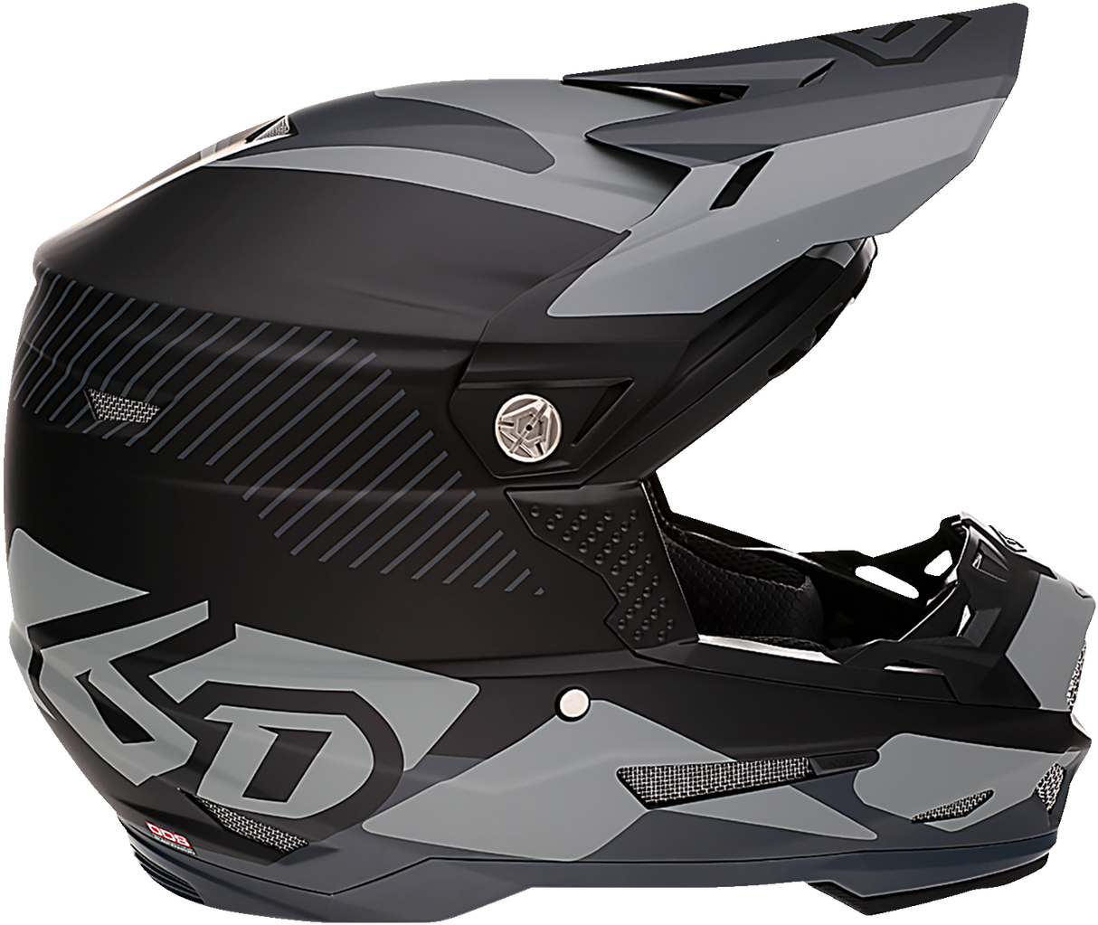 Casco de motocicleta 6D ATR-2 - Fusion - Negro - 2XL 12-2909