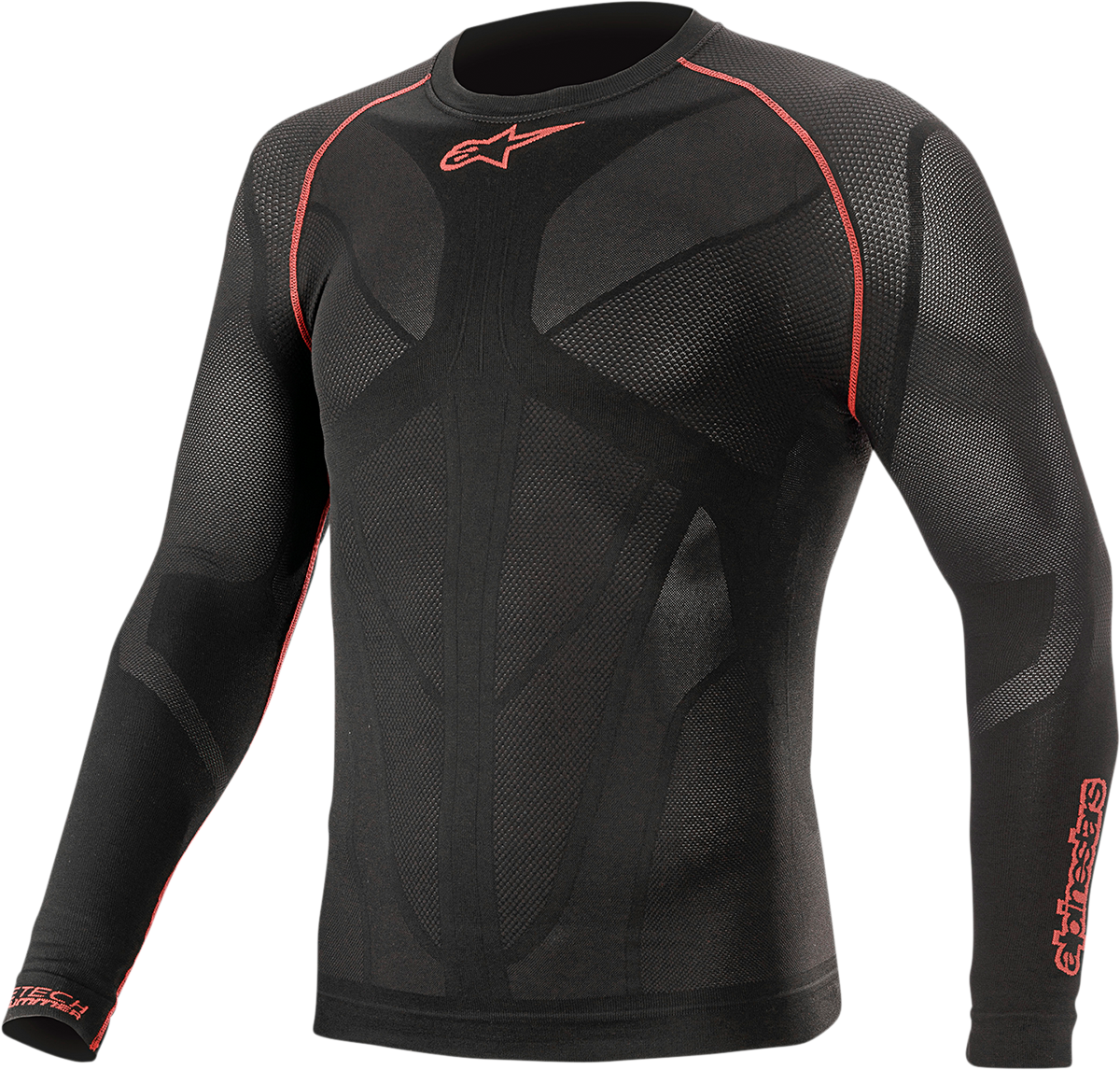 Camiseta interior de manga larga de verano ALPINESTARS Ride Tech v2 - Negra - XL/2XL 4752521-13-XL/2