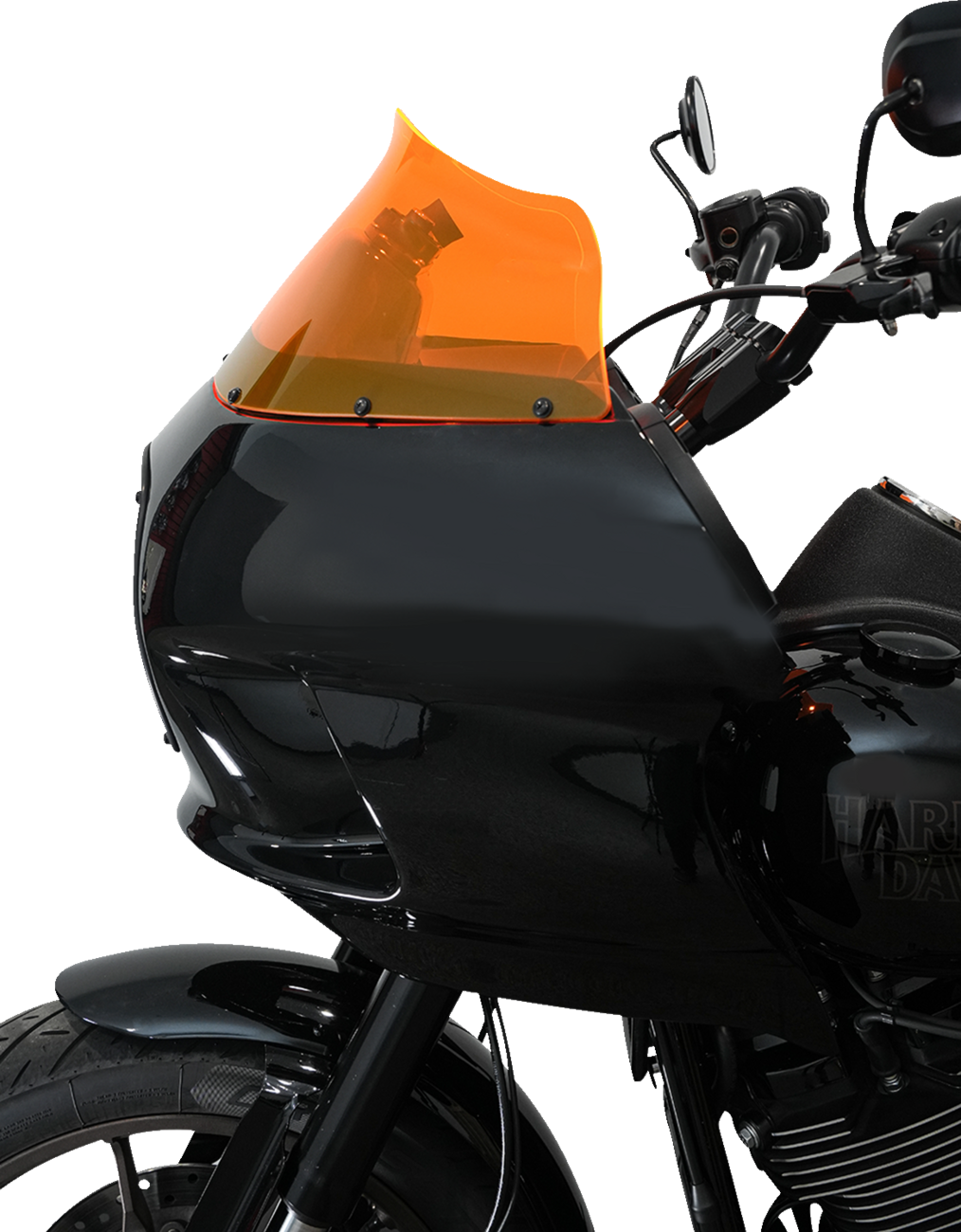 Parabrisas KLOCK WERKS Kolor Flare™ - 9" - Naranja hielo - FXRP KWW-02-0608