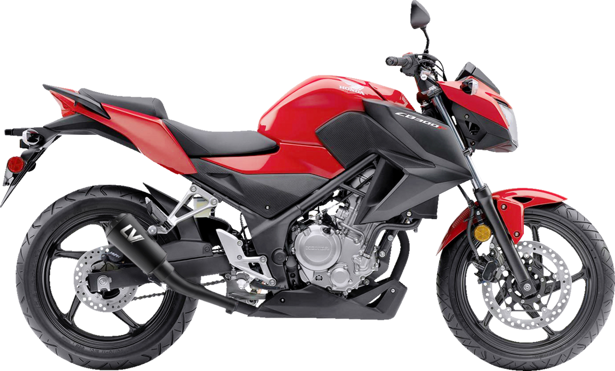 Silenciador deslizante LEOVINCE LV-10 - Negro completo 15211FB