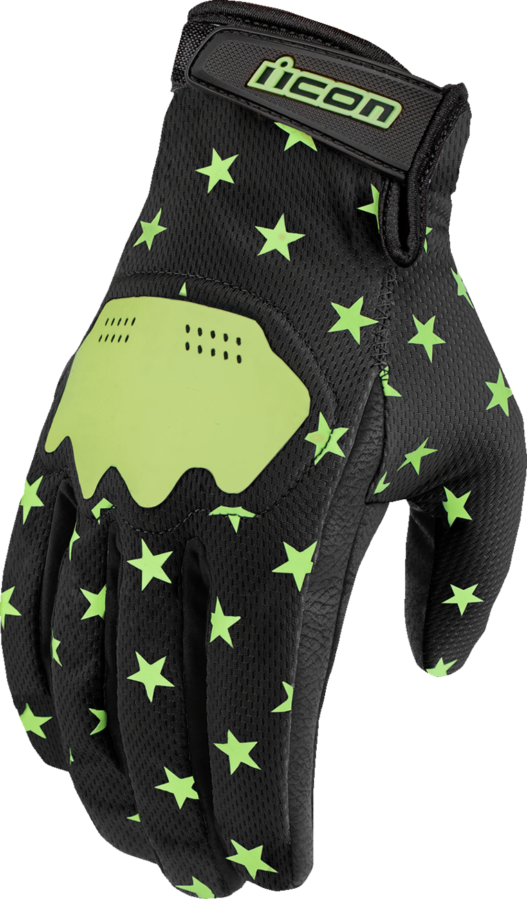 Guantes ICON Hooligan™ Old Glory - Brillo - 4XL 3301-4698