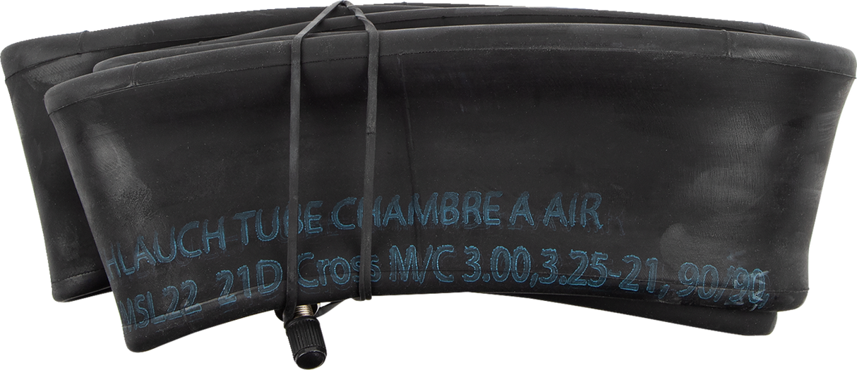 Cámara de aire MOOSE RACING - Resistente - 21" - TR-4 - Válvula central metálica MSL22