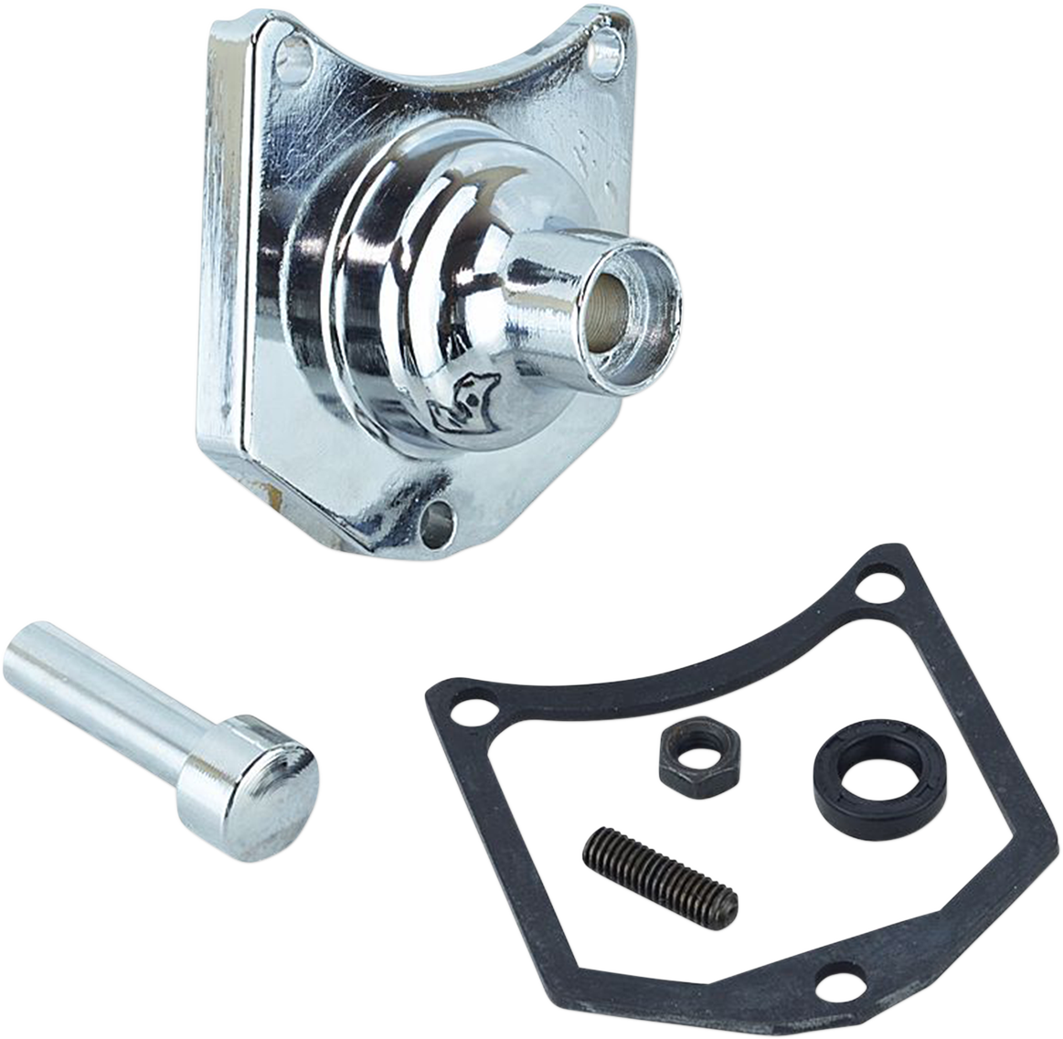 Tapa del solenoide de arranque de DRAG SPECIALTIES - Cromada 79-4000
