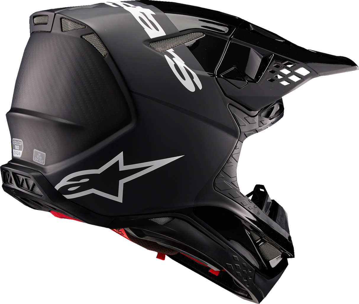 Casco de motocicleta ALPINESTARS Supertech M10 - Flood - MIPS® - Negro/Gris oscuro - XS 8301023-1310-XS